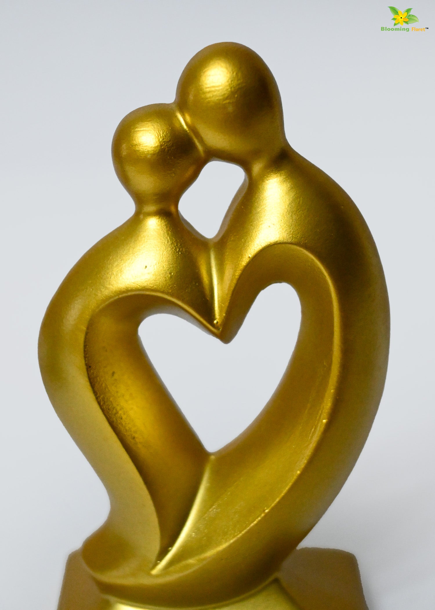 Couple Love Heart Figurine