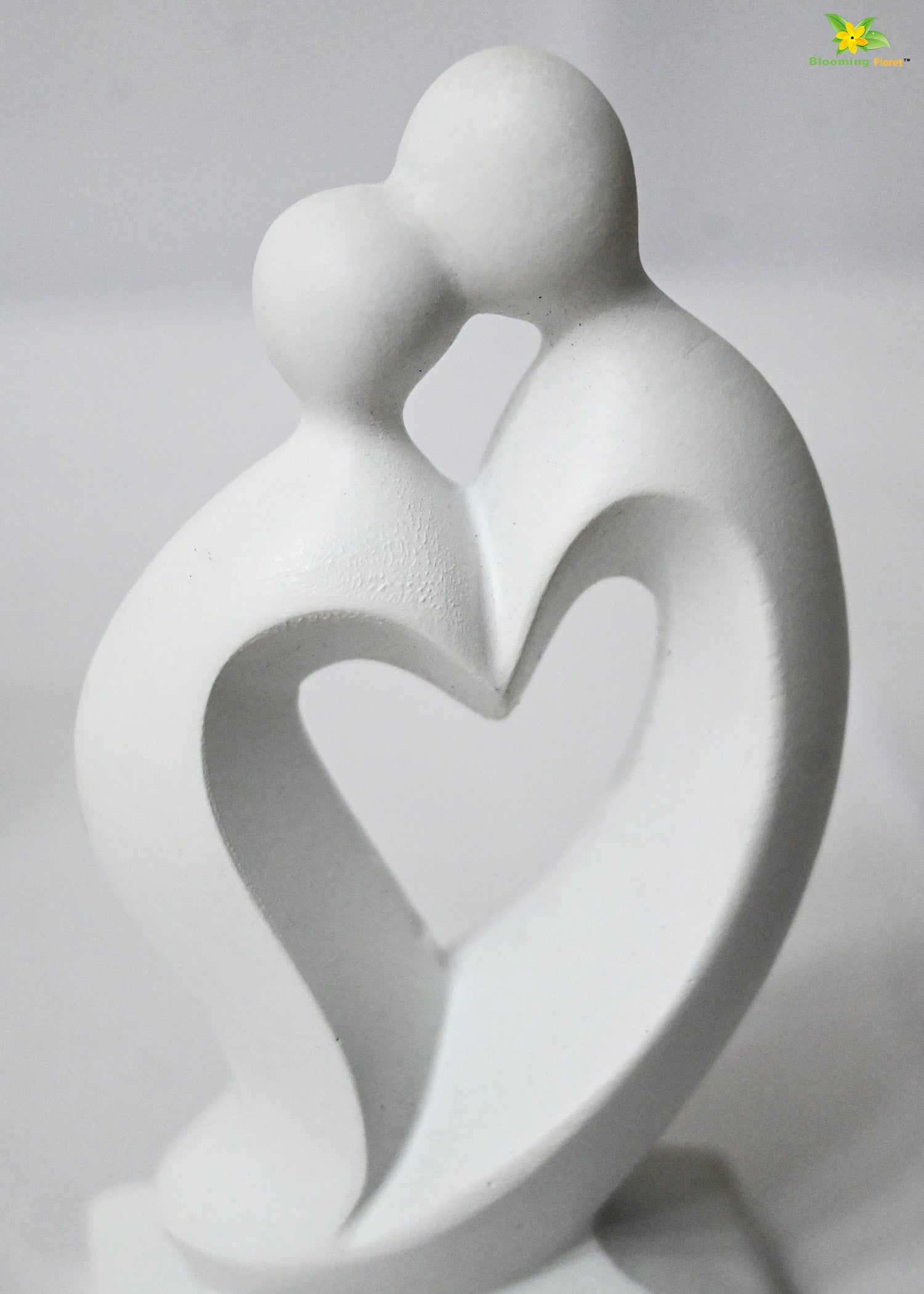 Couple Love Heart Figurine