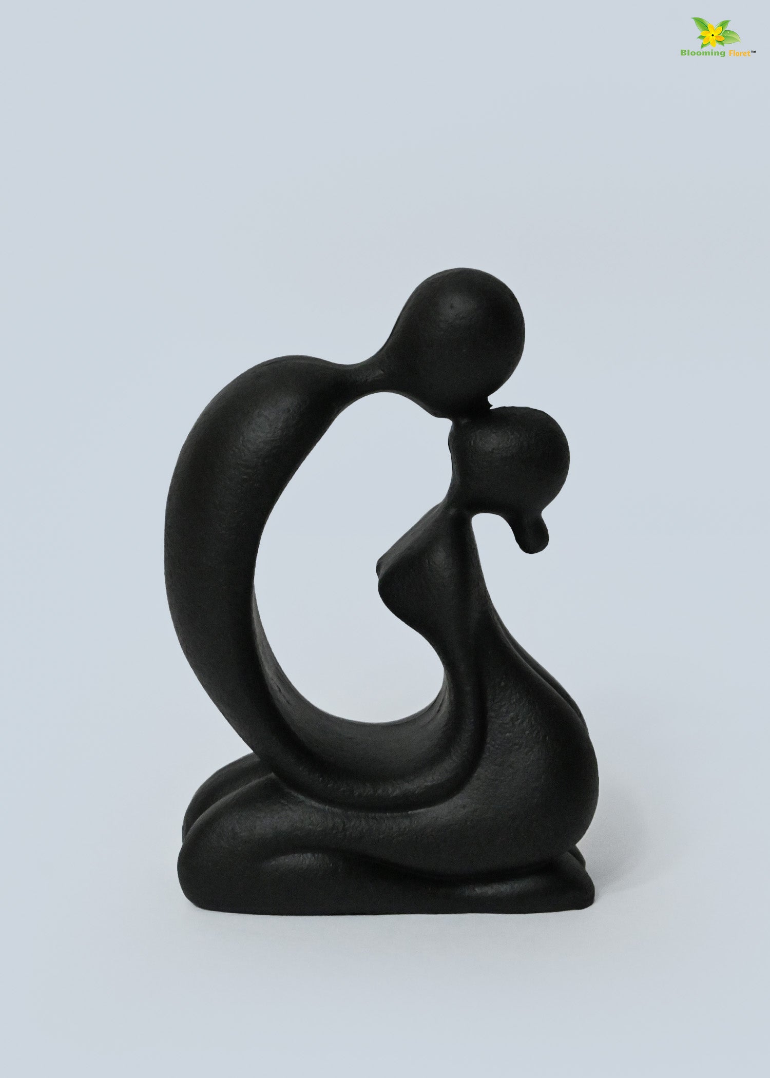 Romantic Abstract Kiss Figurine