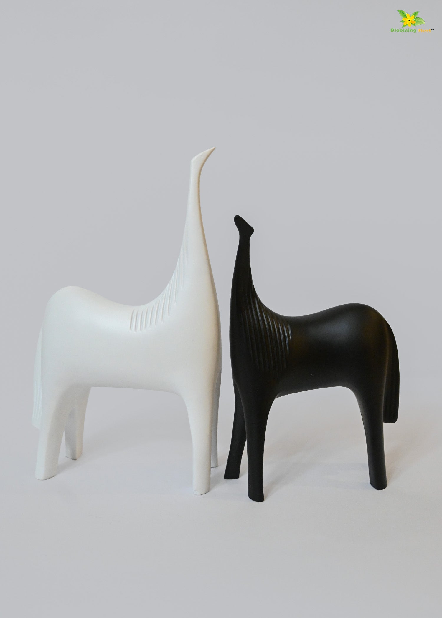 Giraffe Duo Figurines