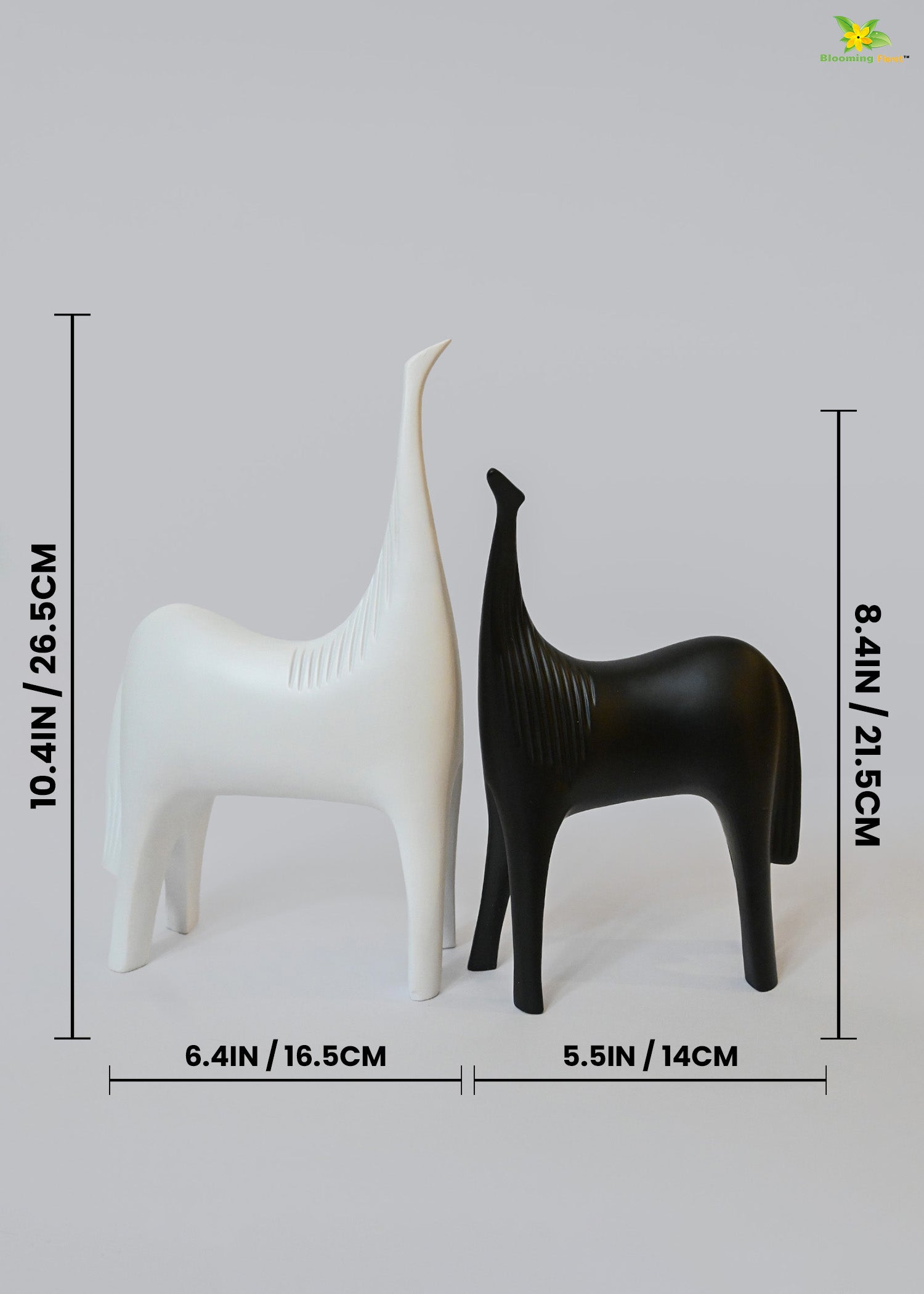 Giraffe Duo Figurines