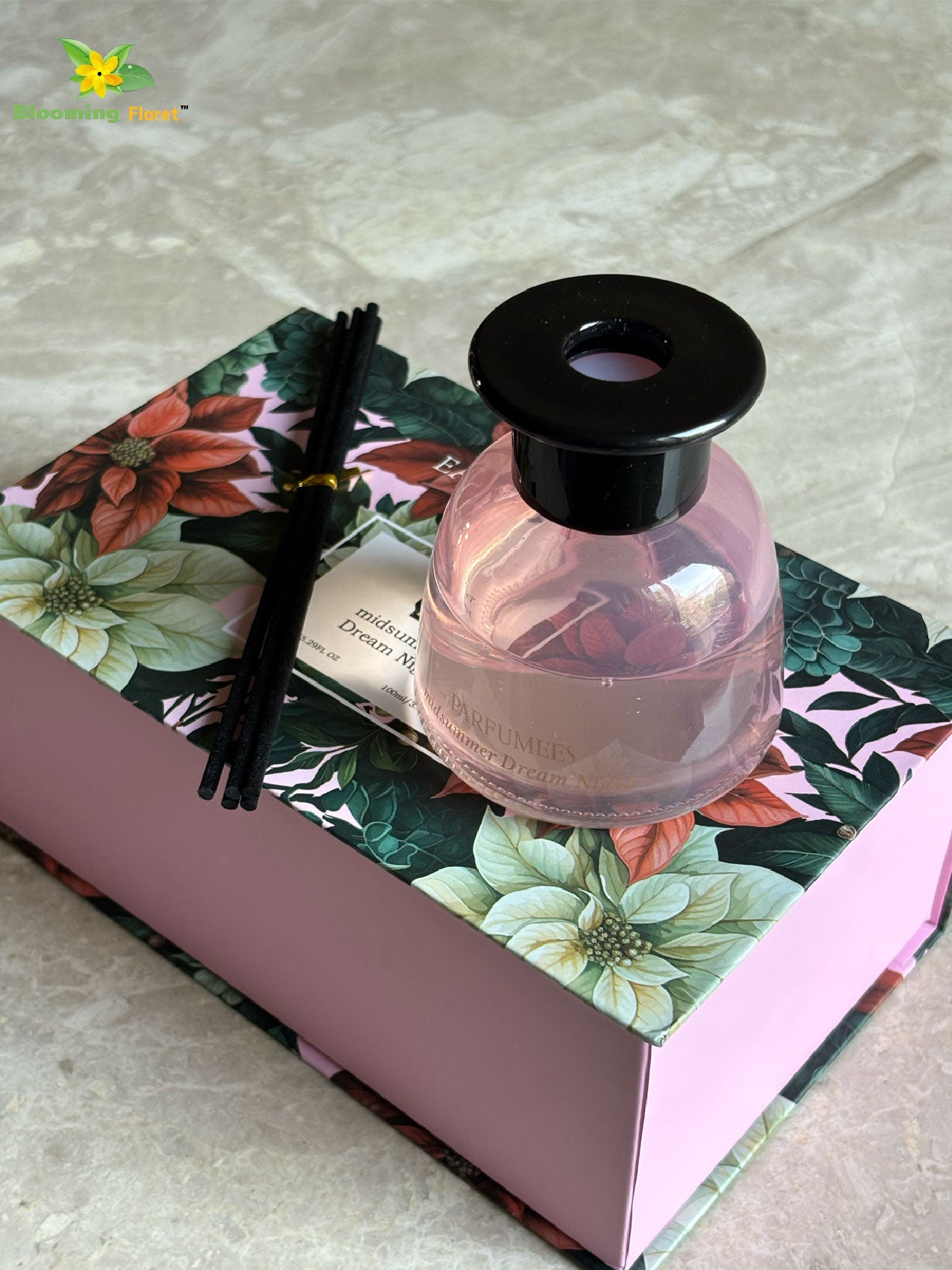 Luxury Large Diffuser & Candle Set – Midsummer Dream Night