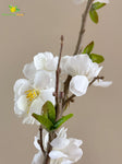 Cherry Blossom Flower Stick - White