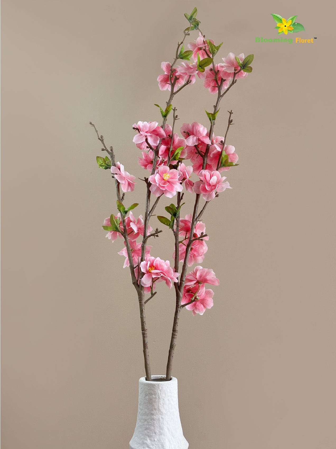 Cherry Blossom Flower Stick - Light Pink