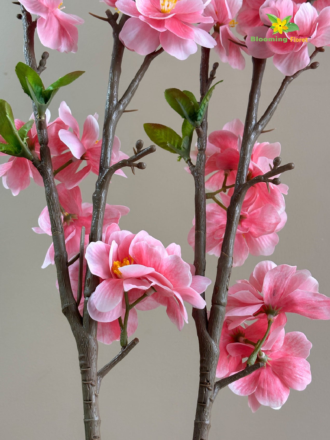 Cherry Blossom Flower Stick - Light Pink