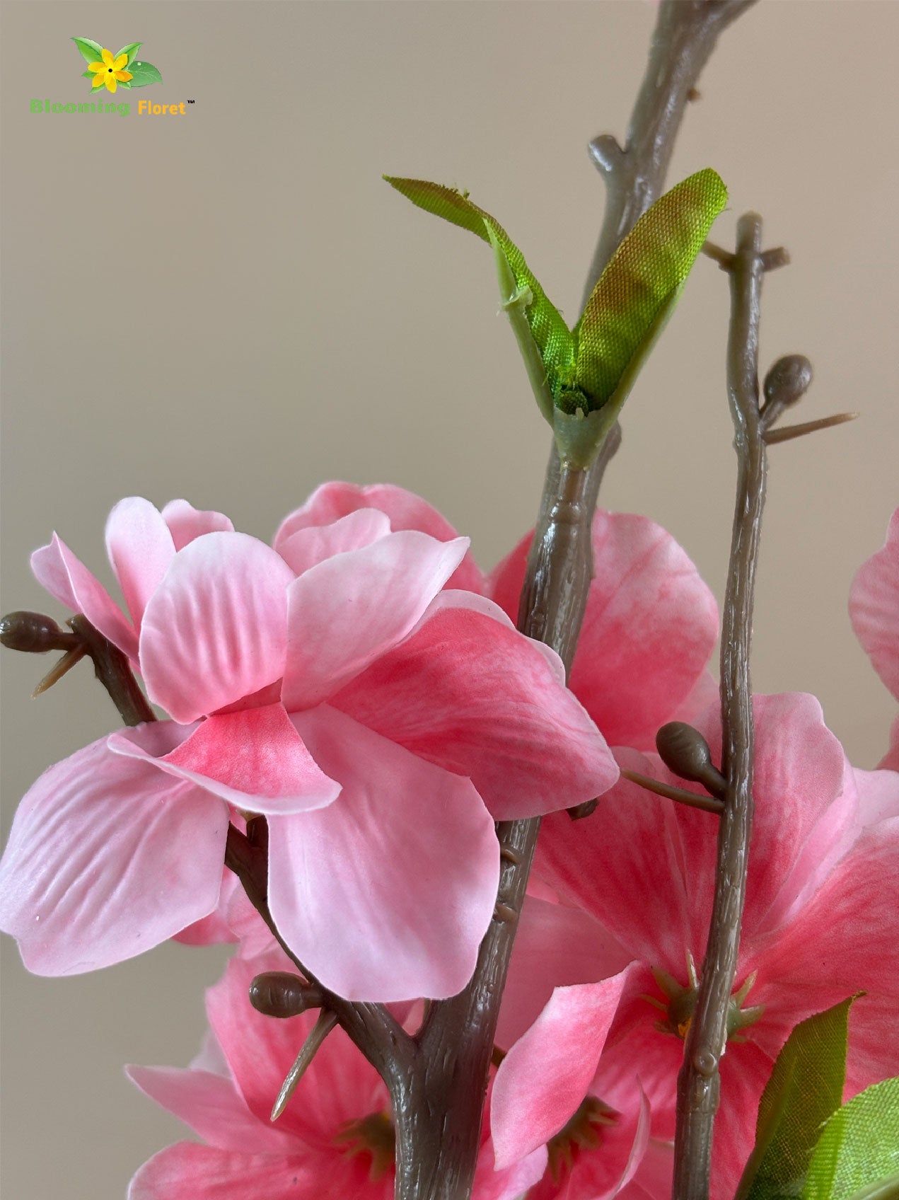 Cherry Blossom Flower Stick - Light Pink