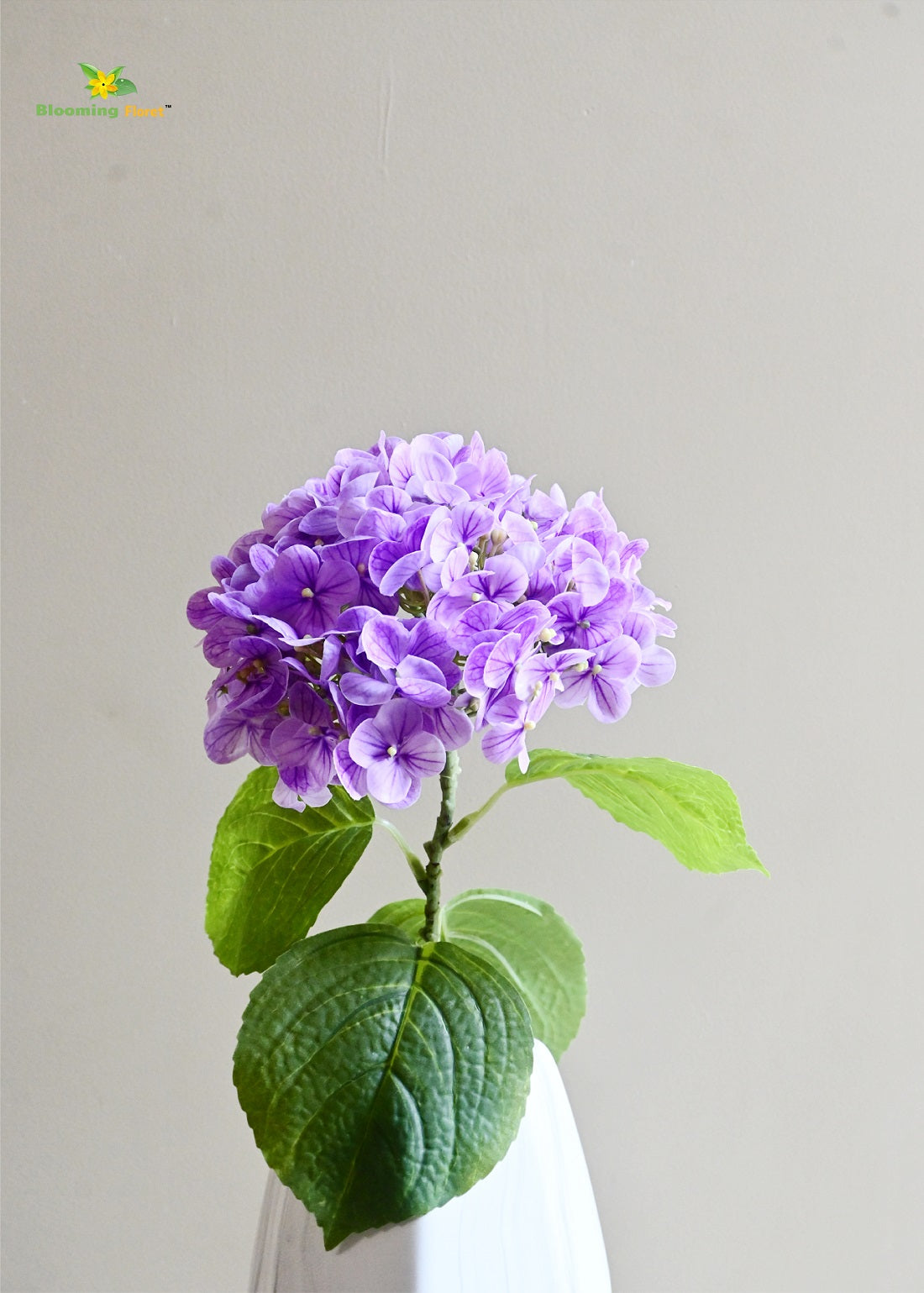 Hydrangea Flower Stick (Blue, Lavender)