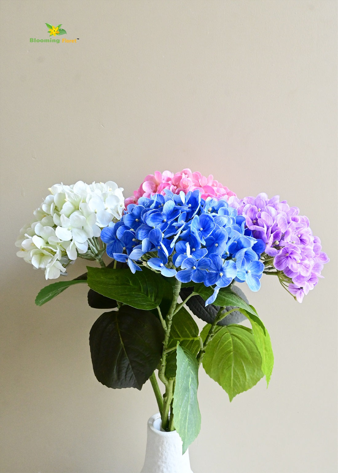 Hydrangea Flower Stick (Blue, Lavender)