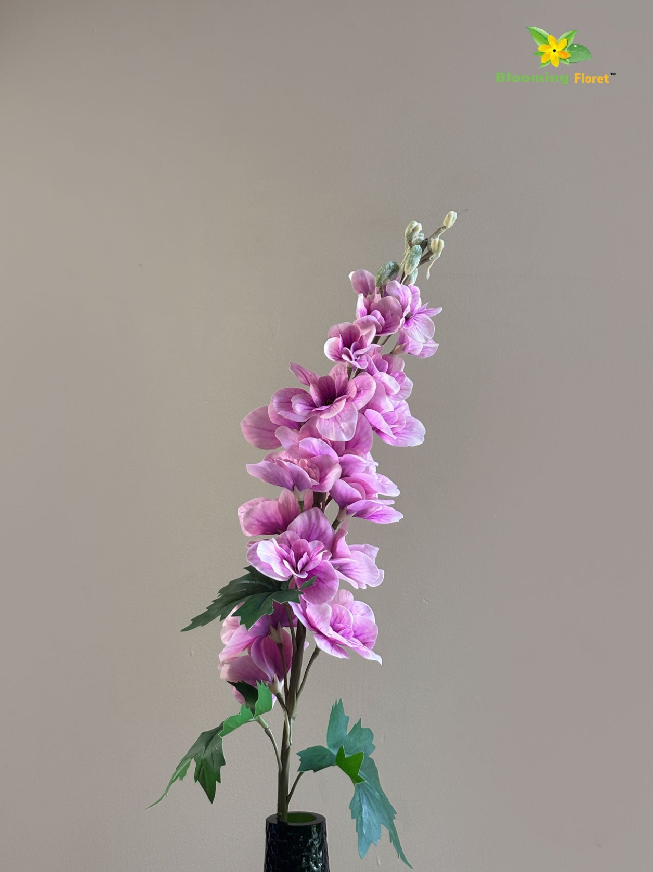 Delphinium Flower Stick - Pink