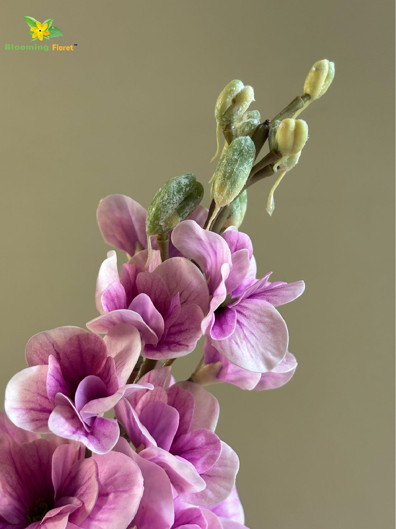 Delphinium Flower Stick - Pink