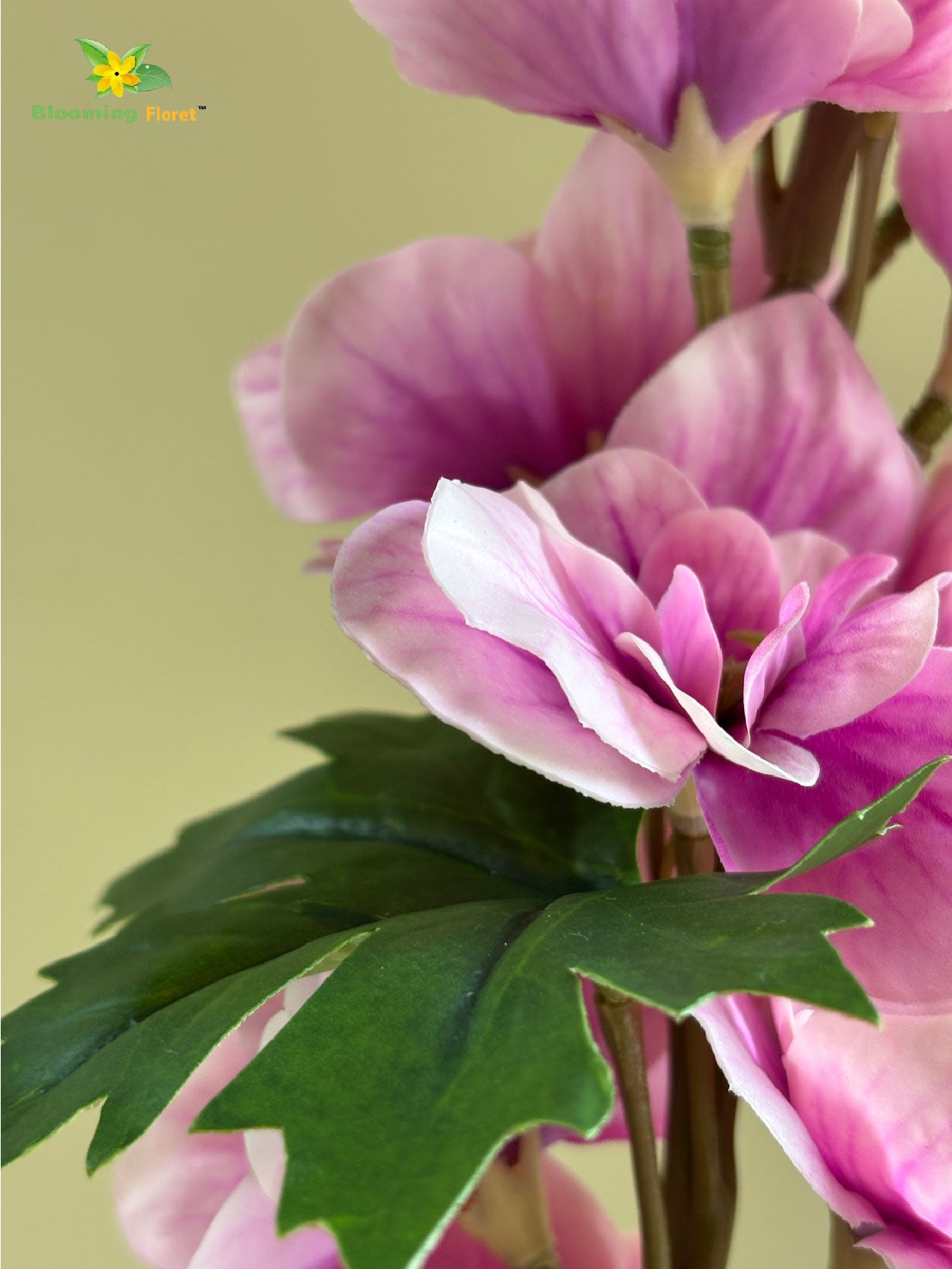 Delphinium Flower Stick - Pink