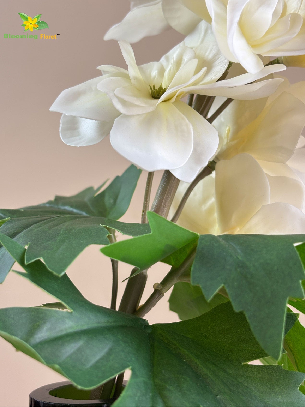 Delphinium Flower Stick - White