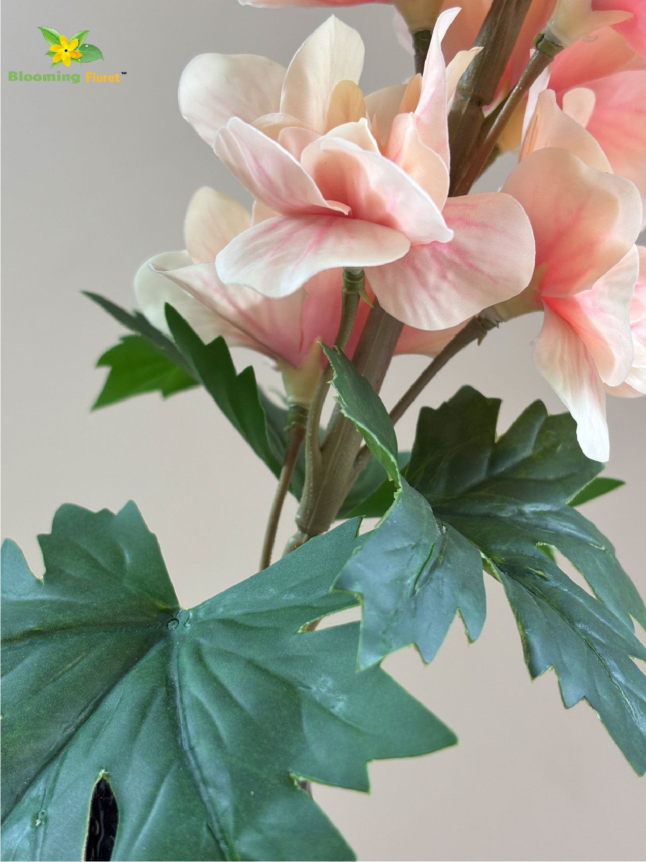 Delphinium Flower Stick - Peach