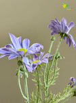 Faux Gerbera Flower Stick - Light Purple