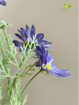 Faux Gerbera Flower Stick - Lavender