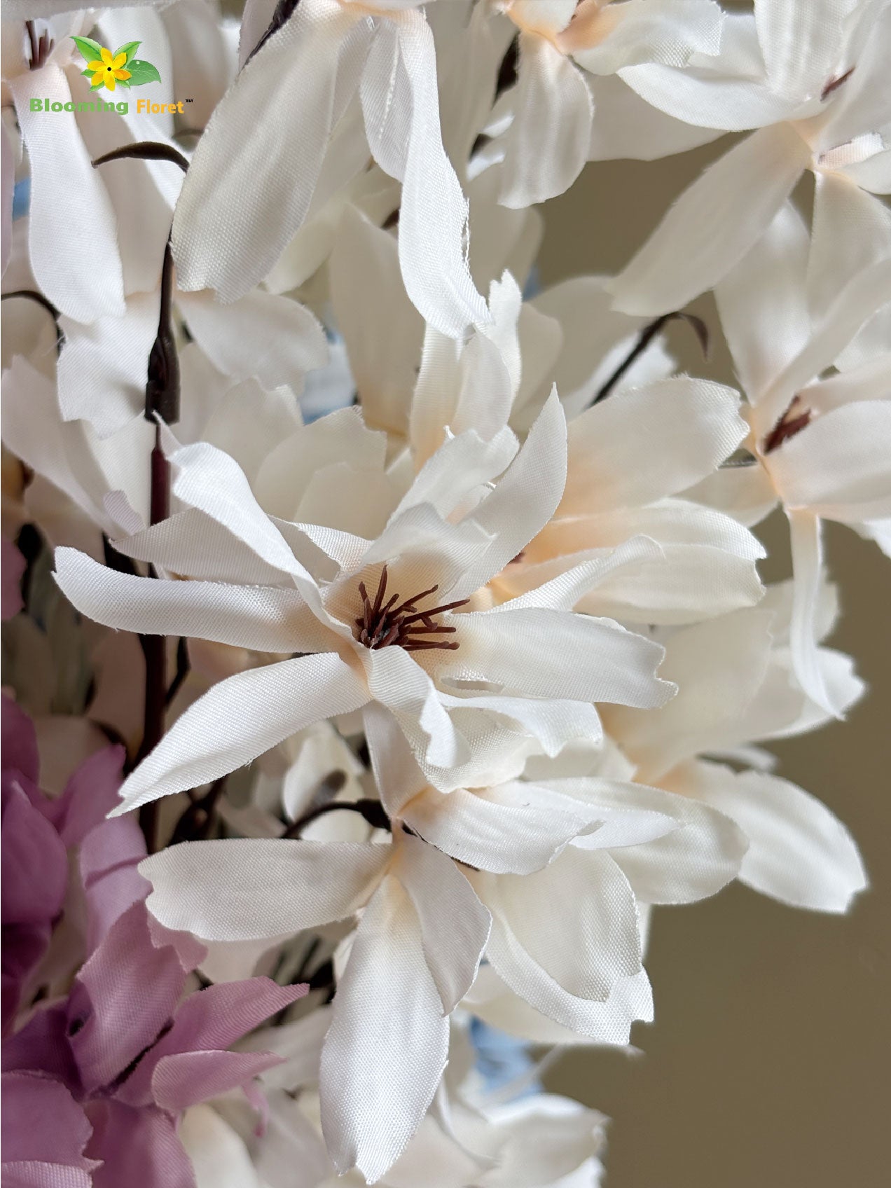 Magnolia Kobus Bunch - Off White, Blue, Purple