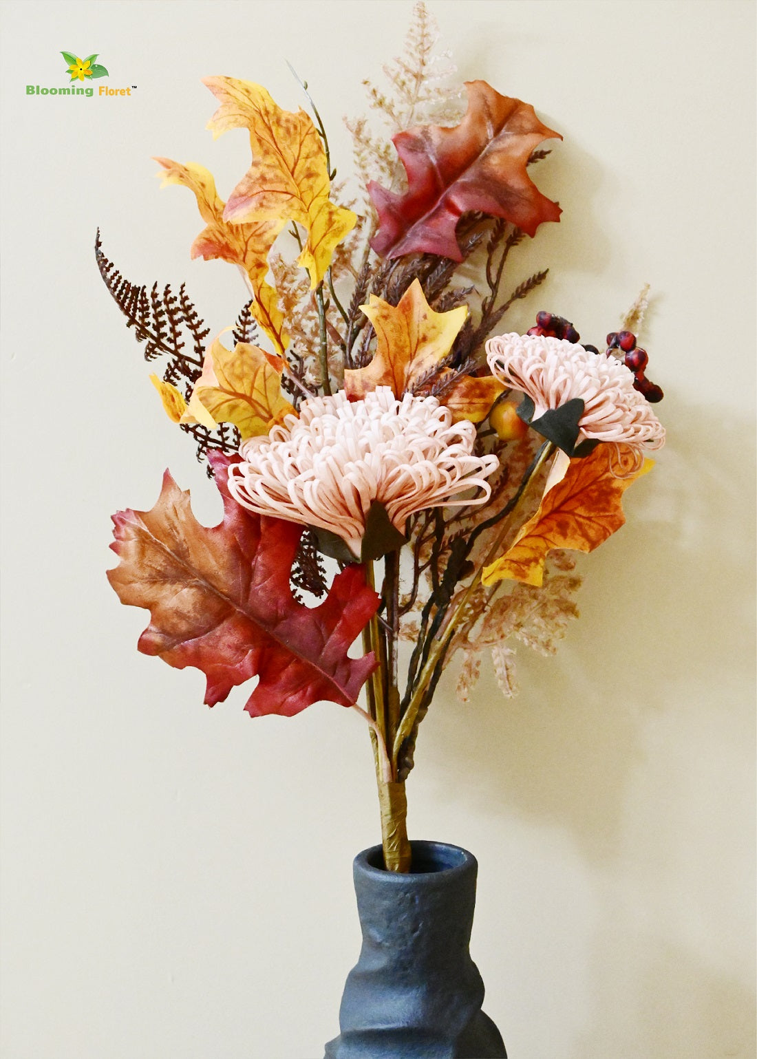 Autumn Essence Faux Dahlia Bouquet