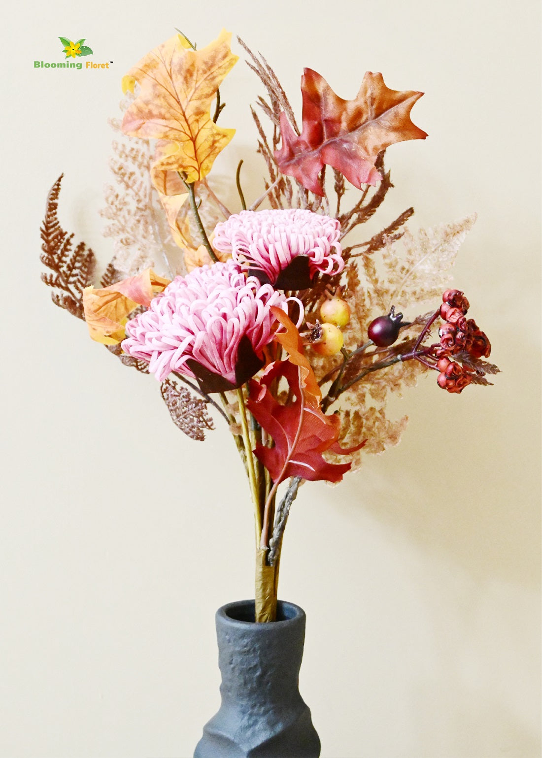 Autumn Essence Faux Dahlia Bouquet