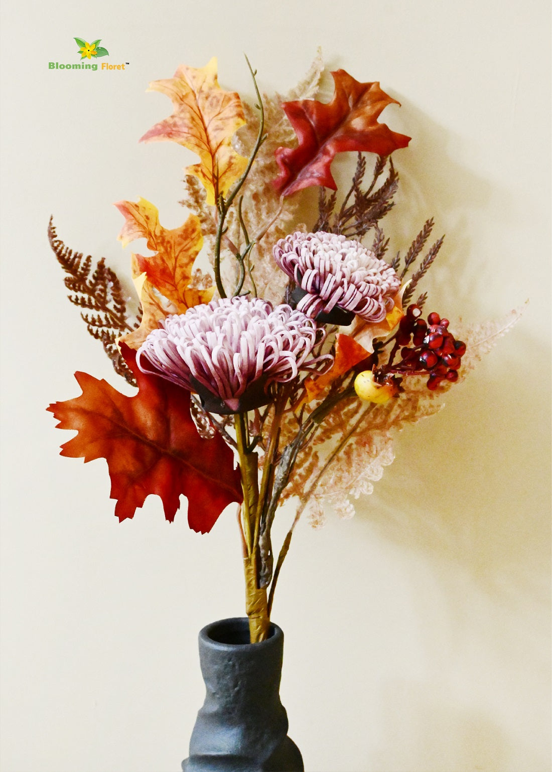 Autumn Essence Faux Dahlia Bouquet