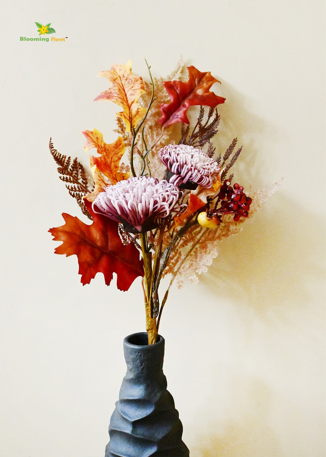 Autumn Essence Faux Dahlia Bouquet