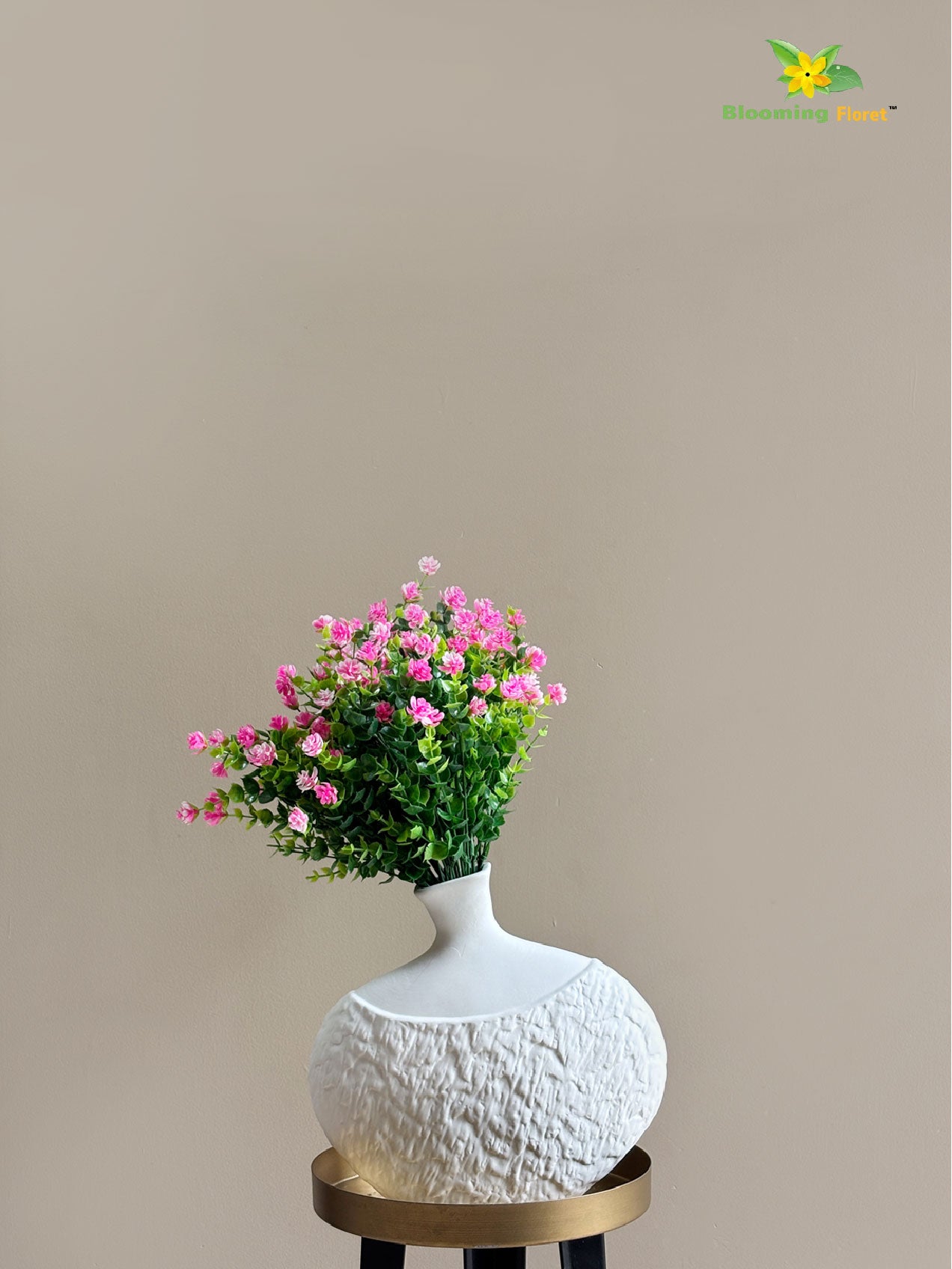 Artificial Kalanchoe Bunch Flower - Pink