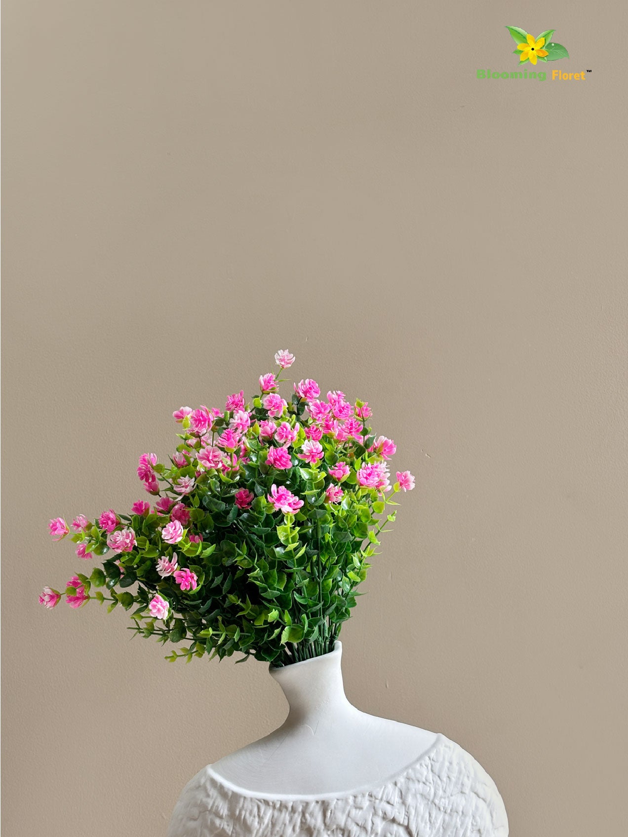 Artificial Kalanchoe Bunch Flower - Pink