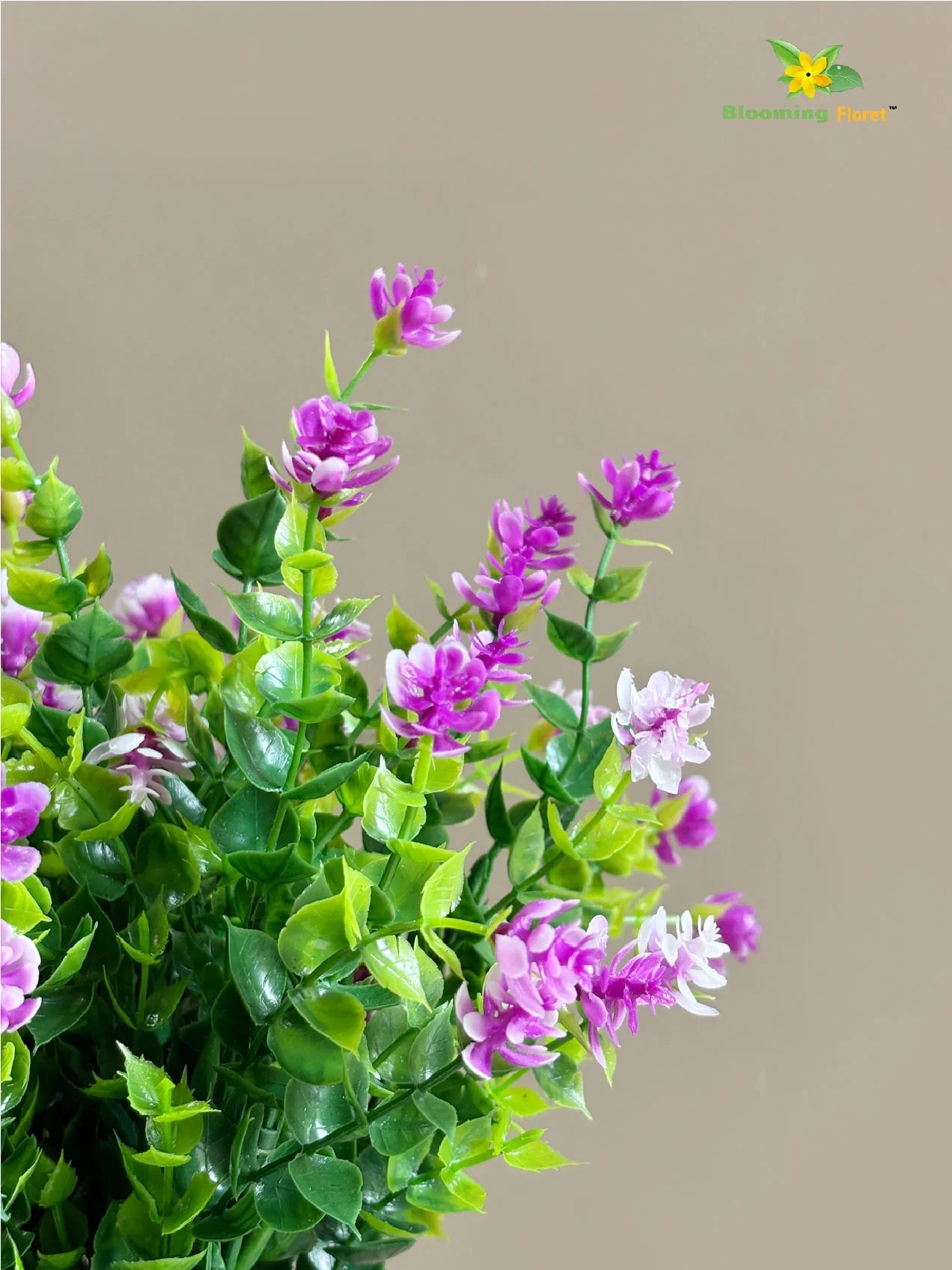 Artificial Kalanchoe Bunch Flower | Magenta | 33 cm