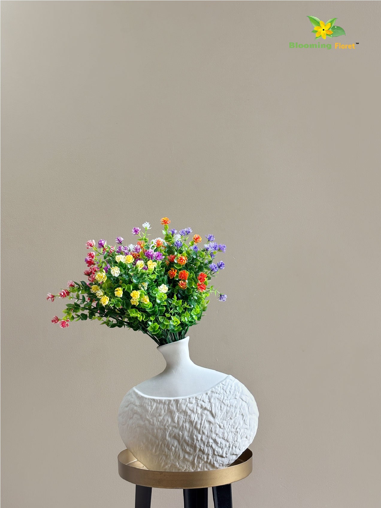 Artificial Kalanchoe Bunch Flower - Mix