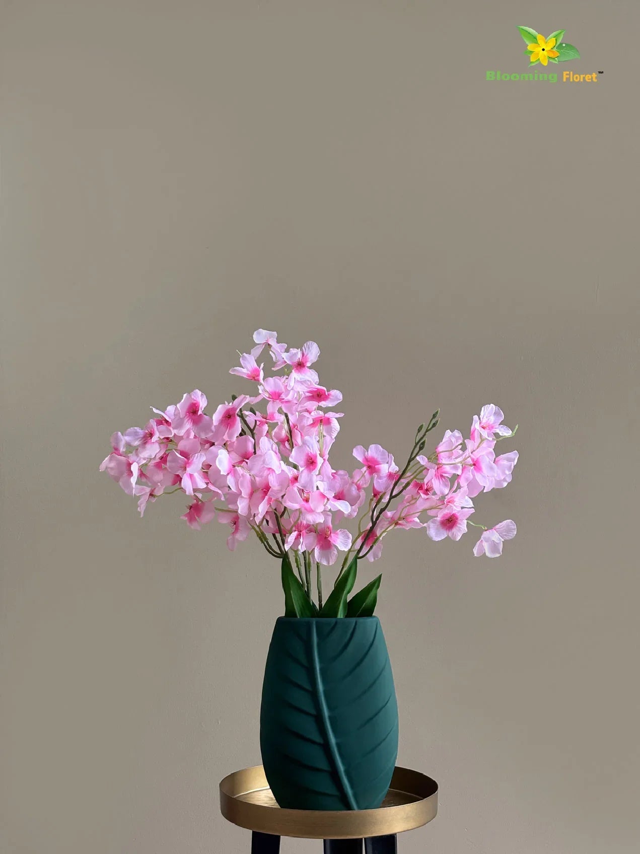 Artificial Dame's Rocket Flowers Bunch - Dark Pink