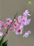 Artificial Dame's Rocket Flowers Bunch - Dark Pink