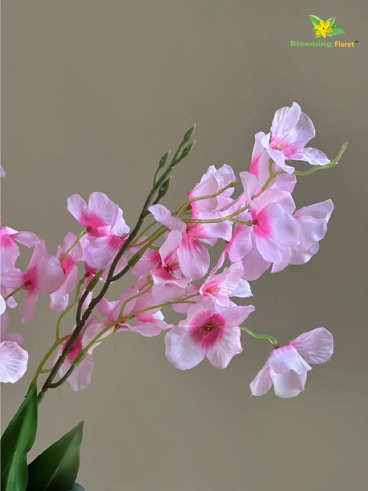 Artificial Dame's Rocket Flowers Bunch - Dark Pink