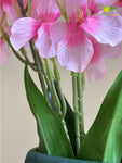 Artificial Dame's Rocket Flowers Bunch - Dark Pink