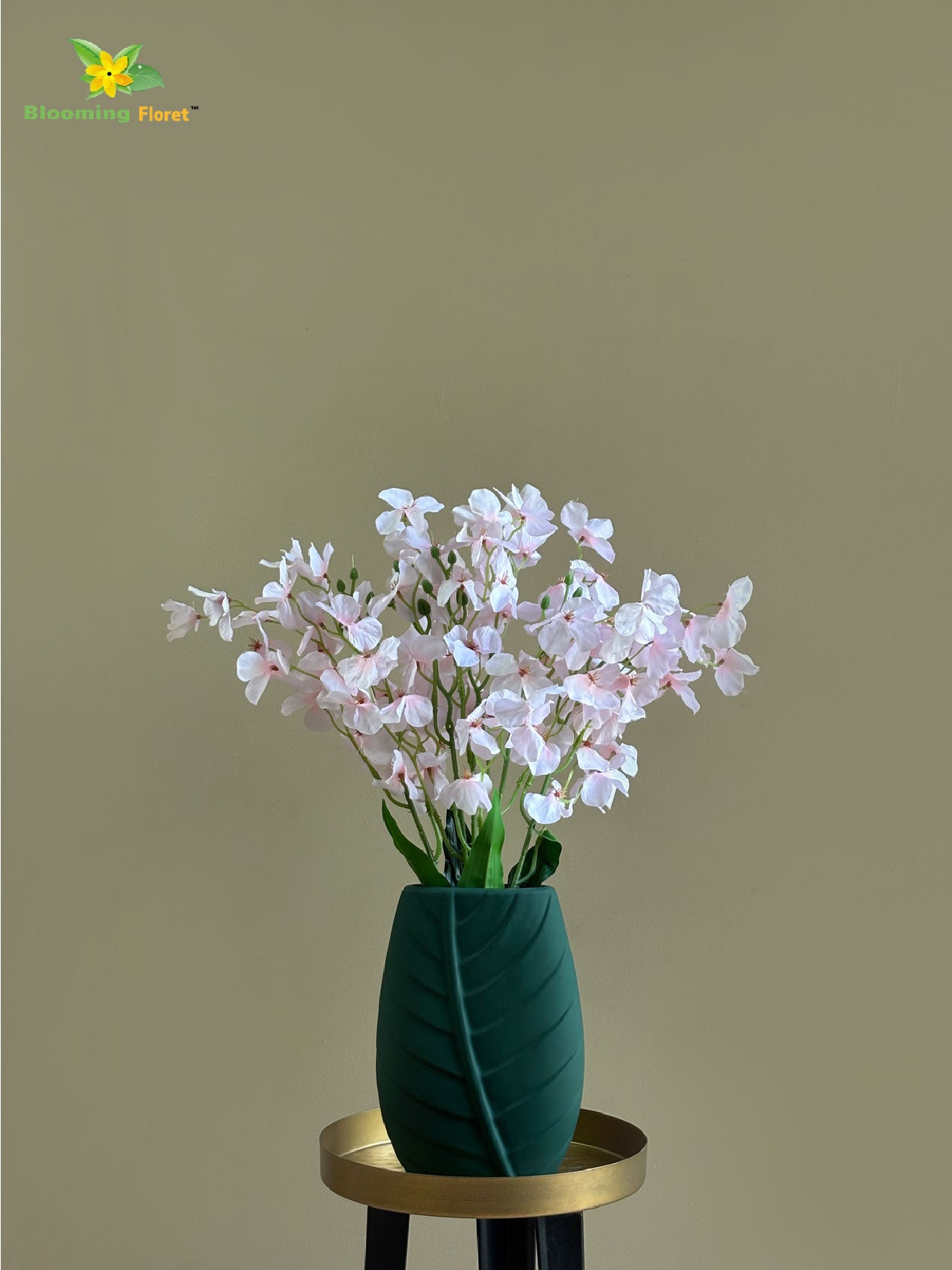 Artificial Dame's Rocket Flowers Bunch for Decor - Pink