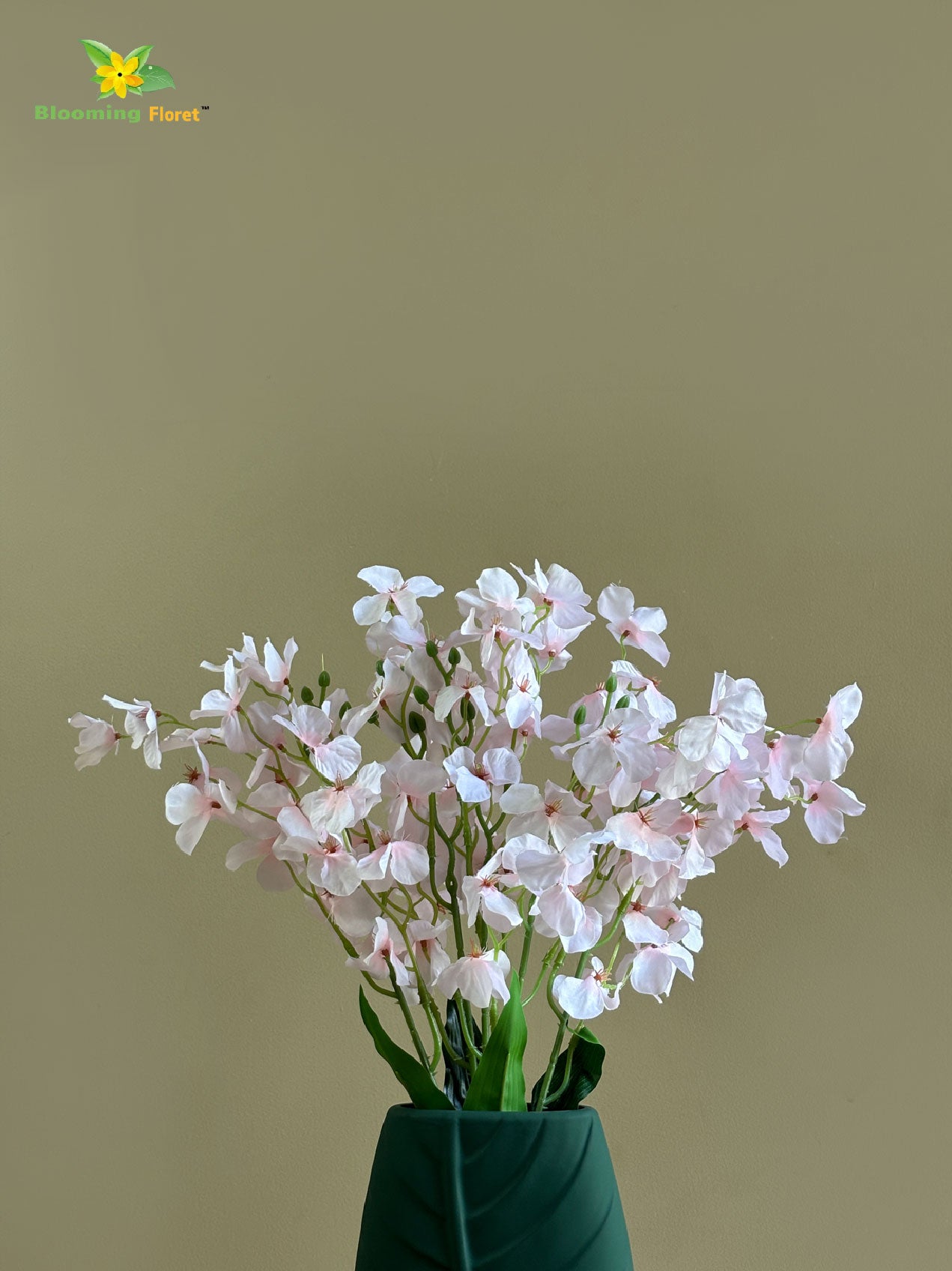 Artificial Dame's Rocket Flowers Bunch for Decor - Pink