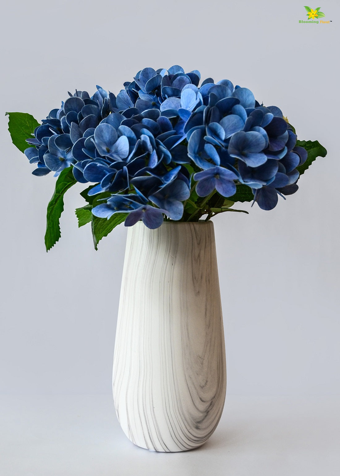 Marble Design Ceramic Vase | Medium | 25 cm