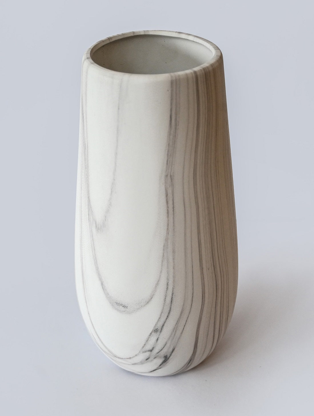 Marble Design Ceramic Vase - Medium