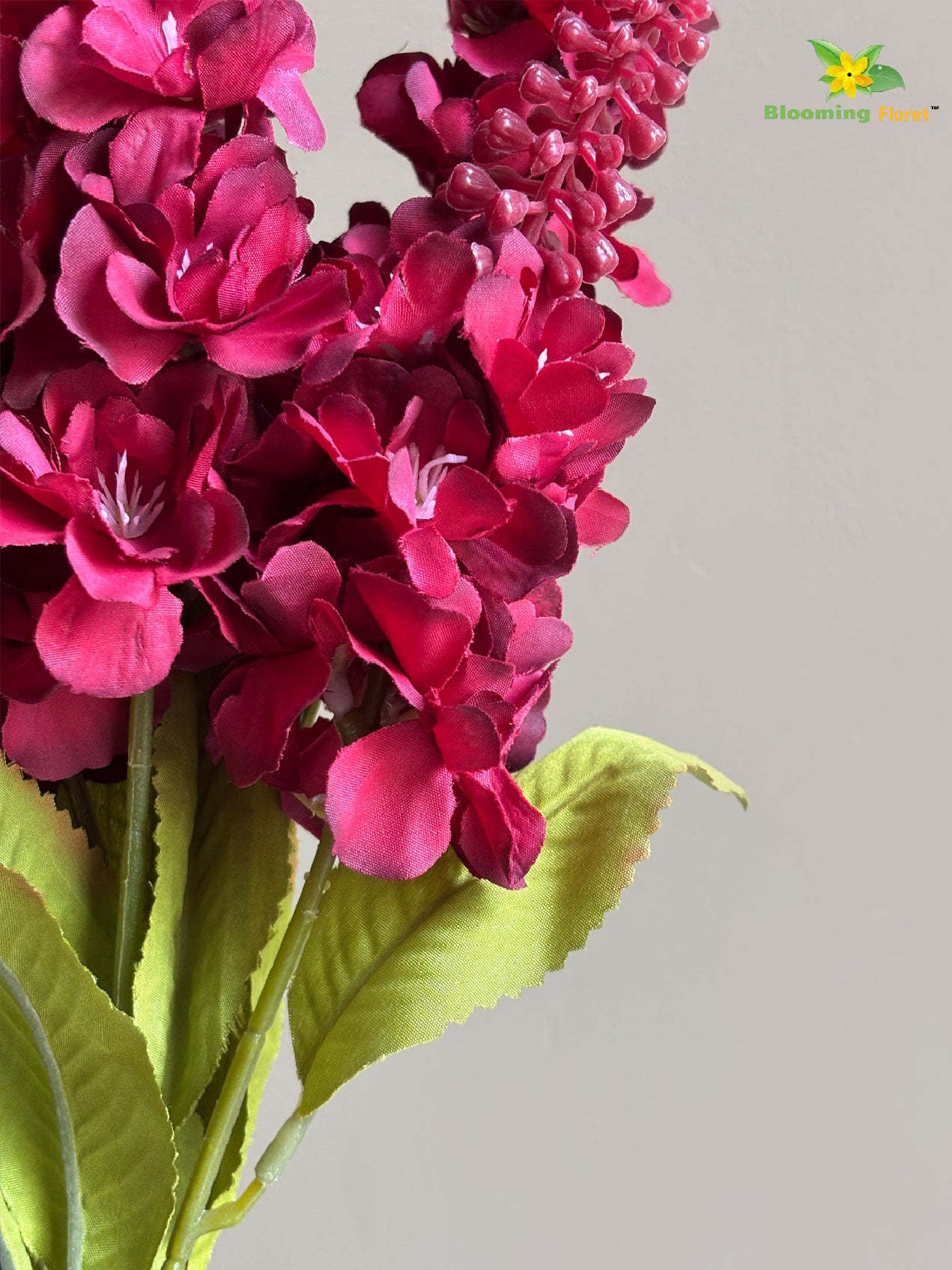 Artificial Snapdragon Flower Bunch | Red | 59 cm