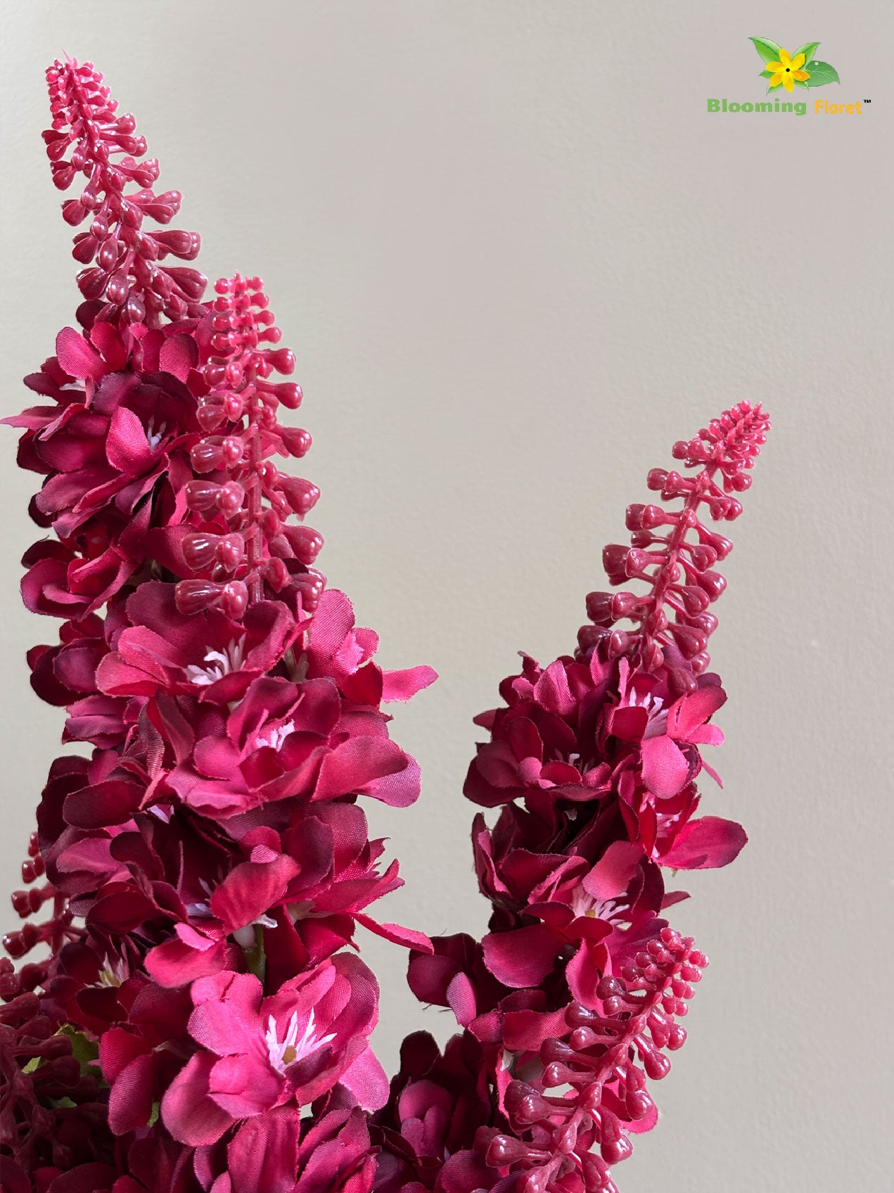 Artificial Snapdragon Flower Bunch | Red | 59 cm