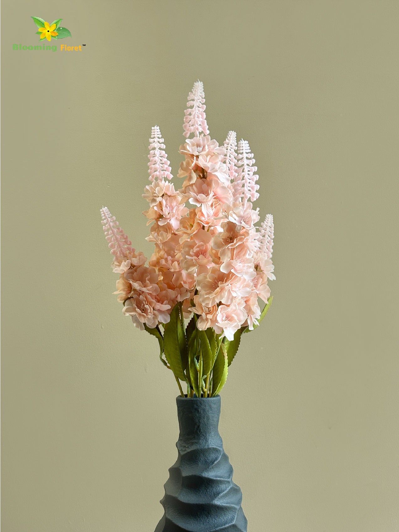 Artificial Snapdragon Flower Bunch - Light Pink