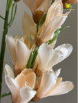 Artificial Orchid Flower Stick - Peach