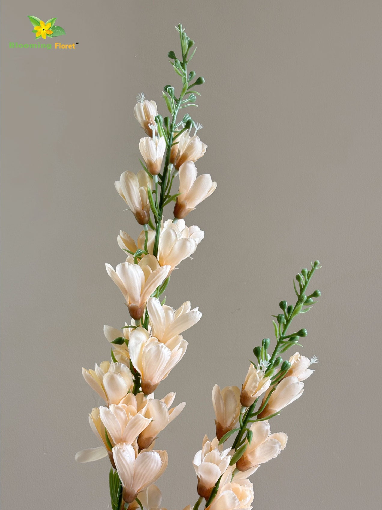 Artificial Orchid Flower Stick - Peach