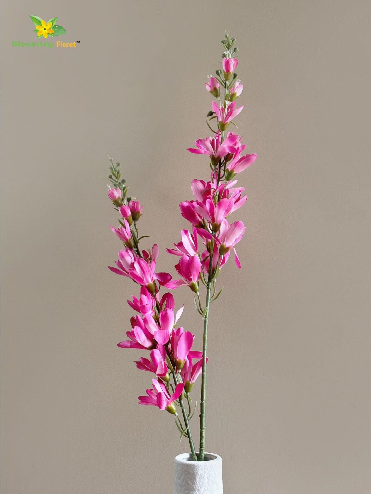 Artificial Orchid Flower Stick - Pink