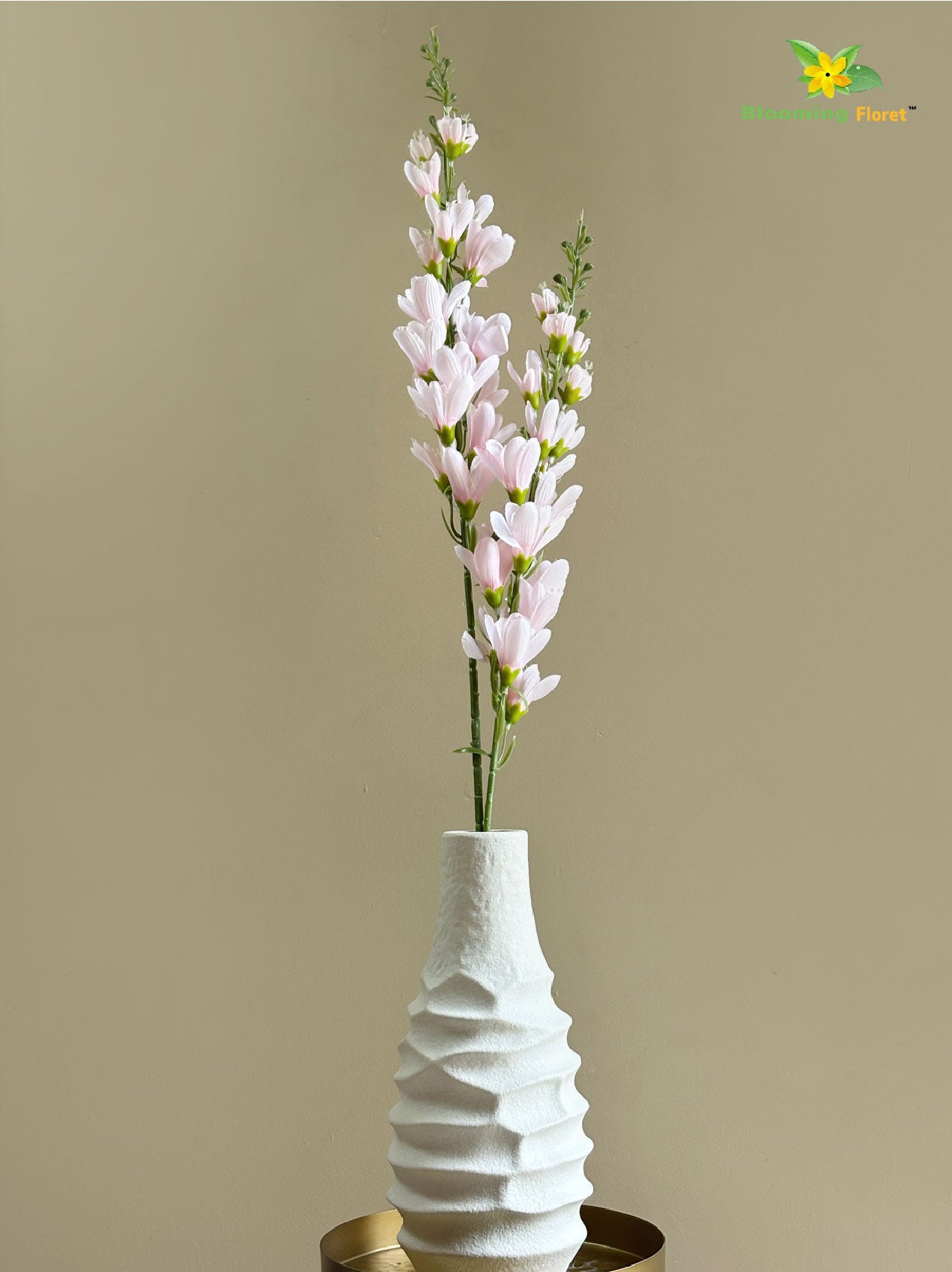 Artificial Orchid Flower Stick - Light Pink
