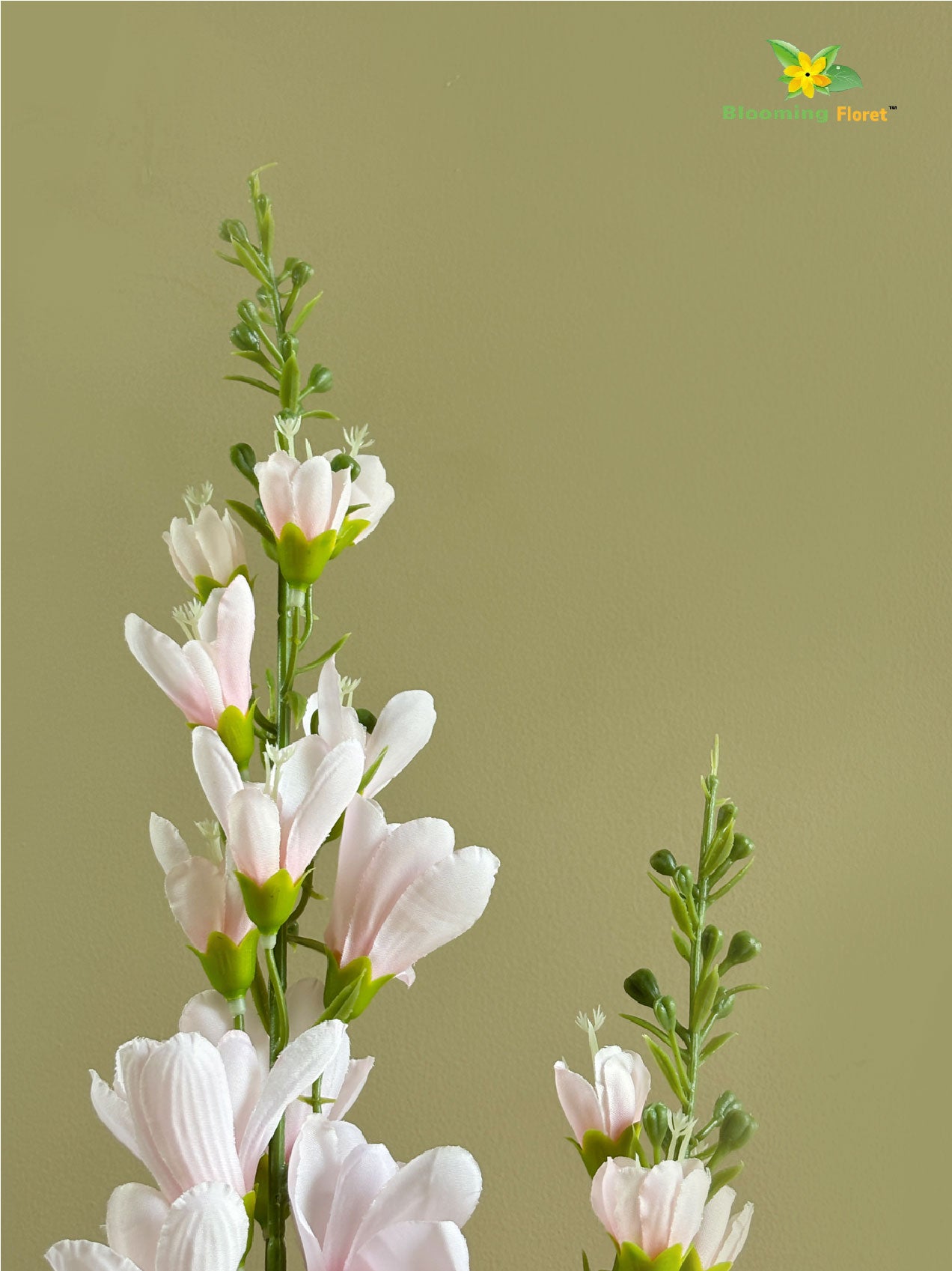 Artificial Orchid Flower Stick - Light Pink