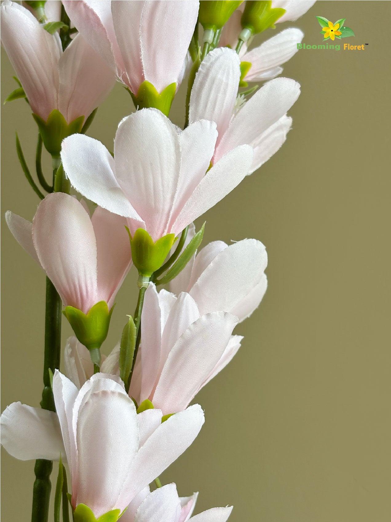 Artificial Orchid Flower Stick - Light Pink