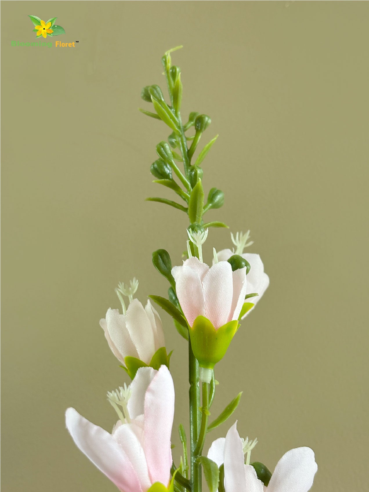 Artificial Orchid Flower Stick - Light Pink