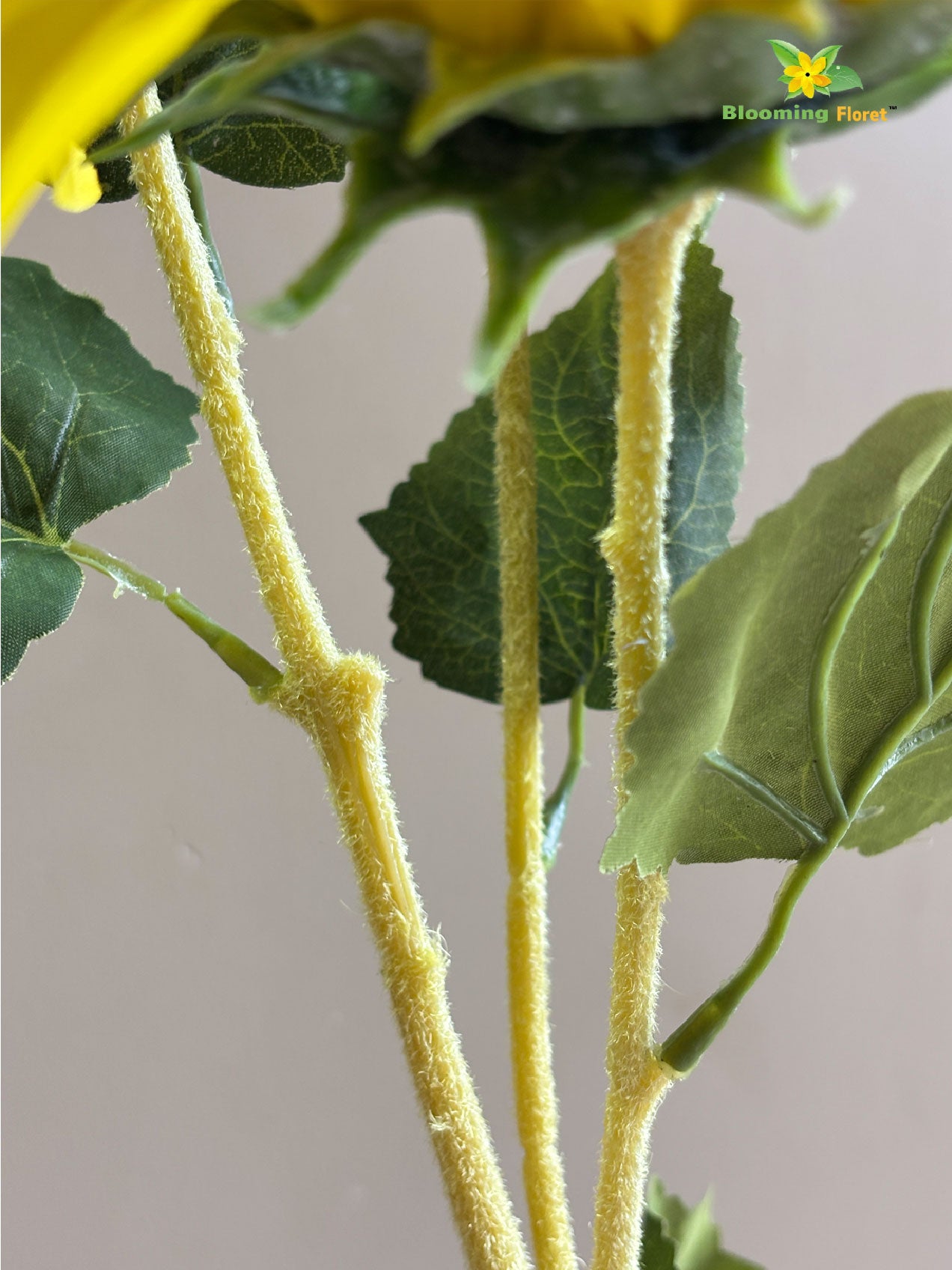 Artificial Sun Flower Stick - Yellow