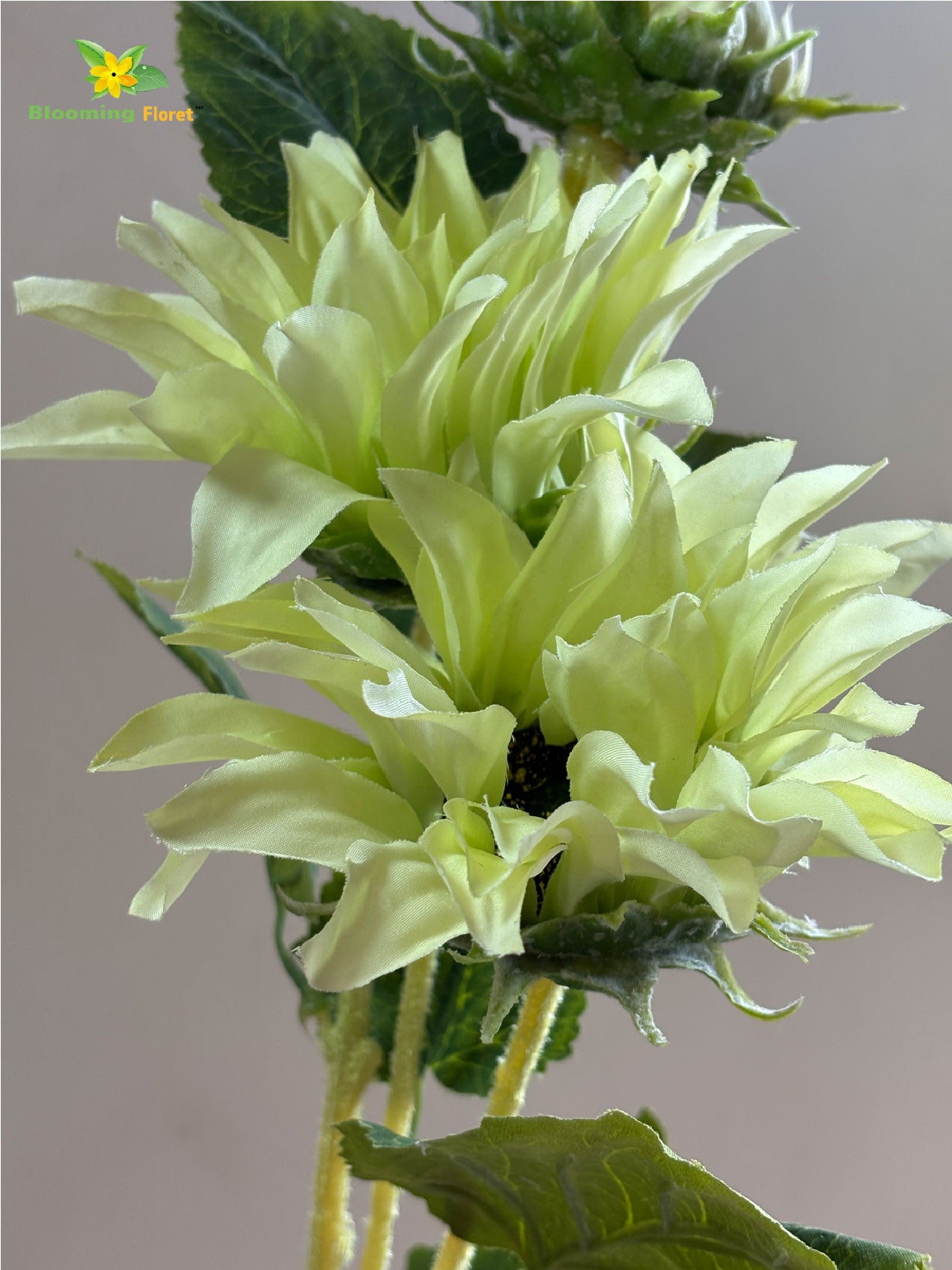 Artificial Sun Flower Stick - Green