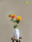 Artificial Sun Flower Stick - Orange