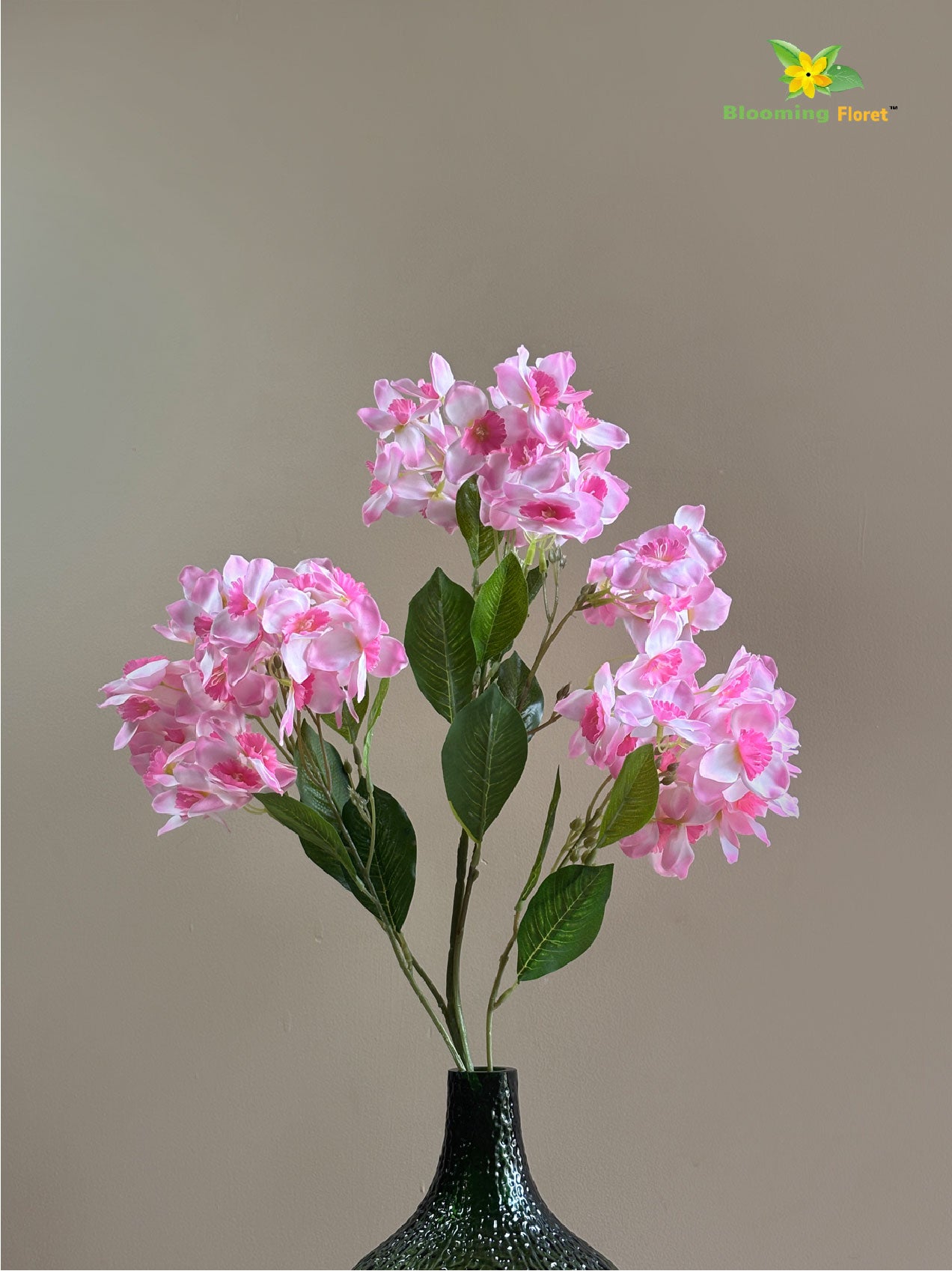 Artificial Daffodil Flower Stick - Light Pink